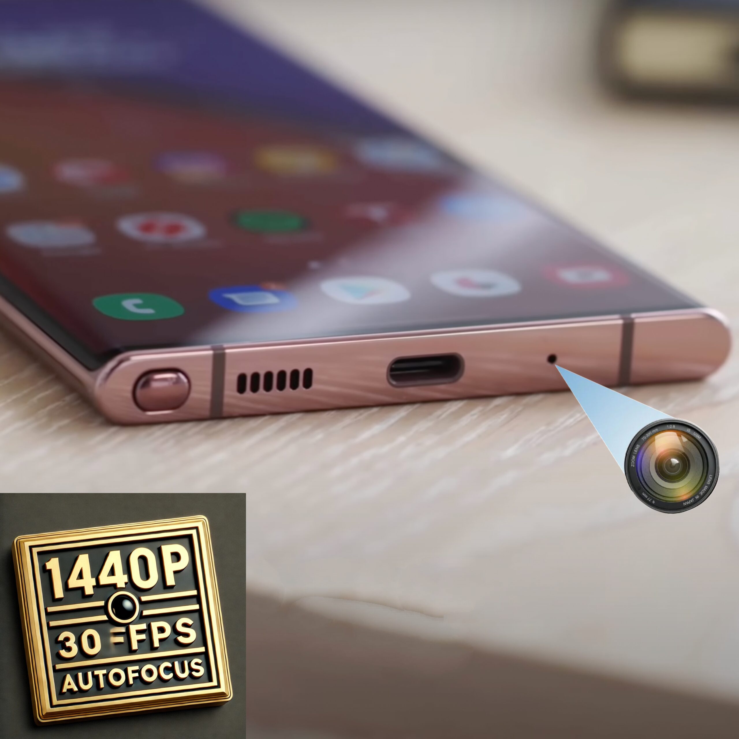 Huawei P20 Pro Hidden Spy Camera Phone | 24MP Covert Recording
