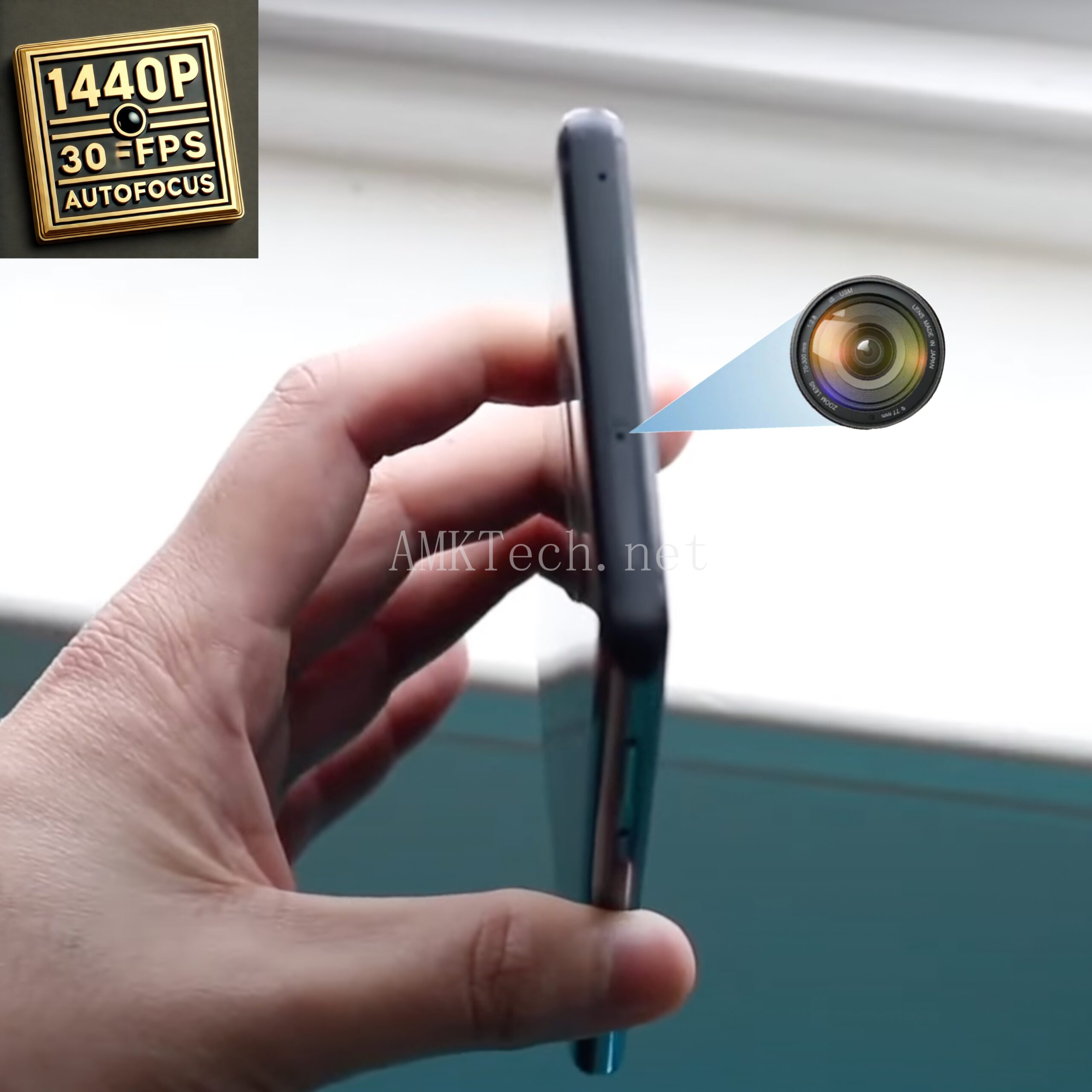 Galaxy Note 9 Spy Camera Phone – Hidden 1440p Recording