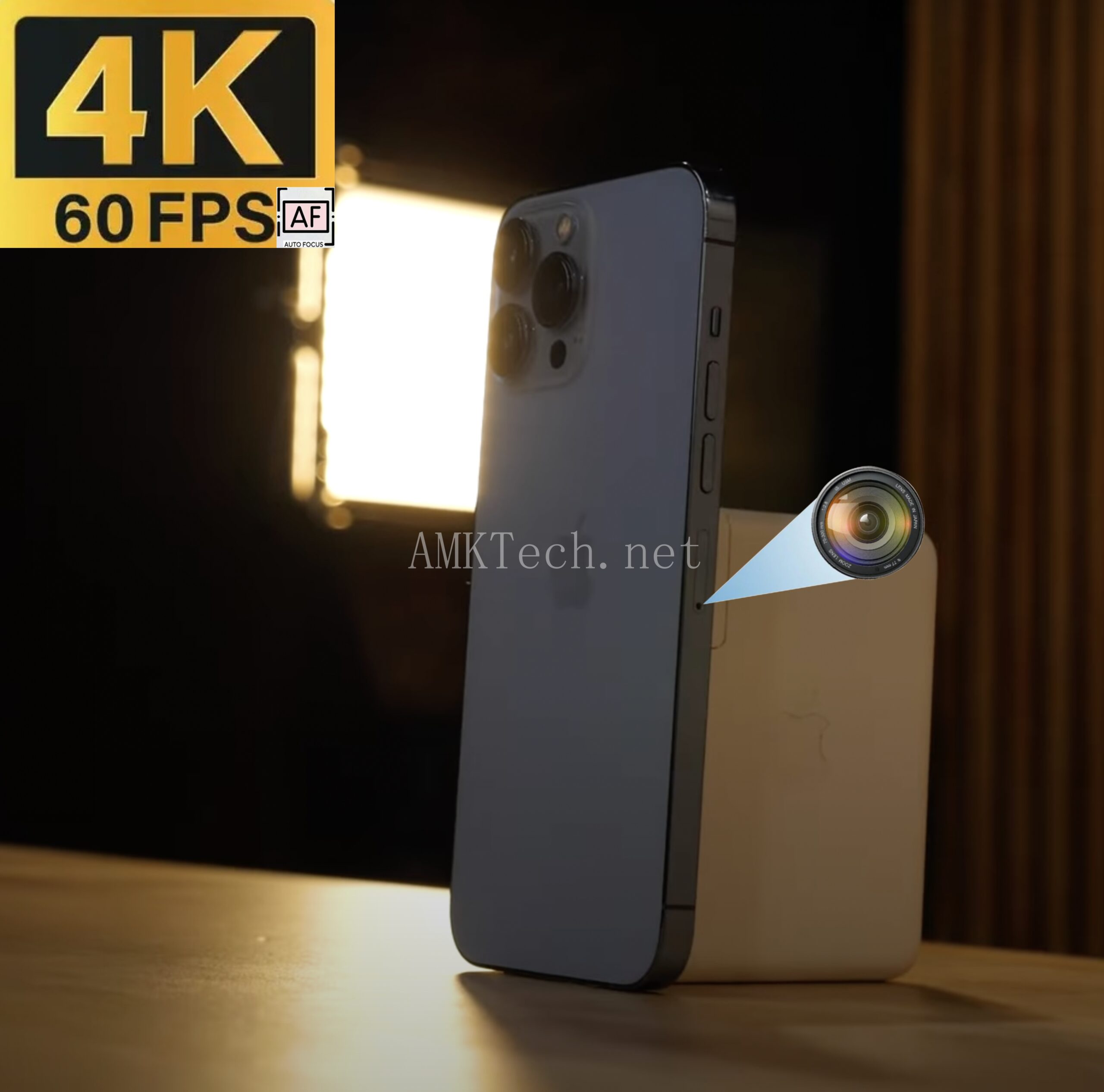 iPhone 13 Pro Hidden Camera – Ultra-Discreet 4K@60FPS Recording