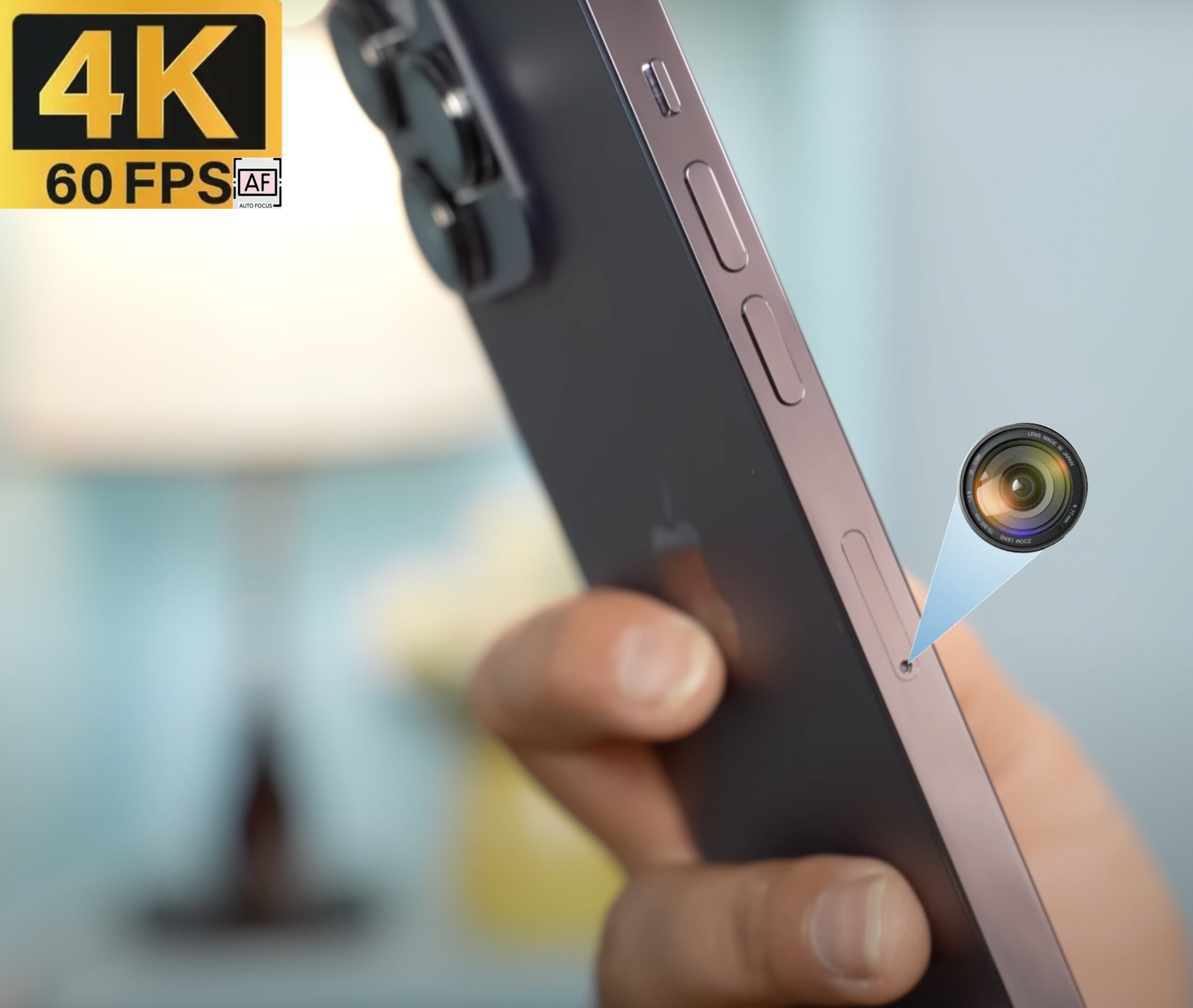 iPhone 14 Pro Max Hidden Camera Phone – 4K Ultra HD Stealth Surveillance
